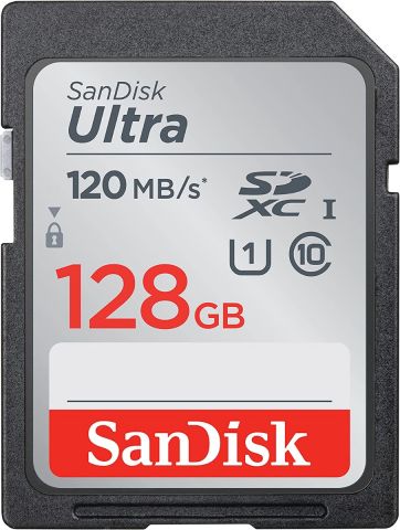 SanDisk Ultra SDXC Class 10 UHS-I U1 120MB/s 128GB