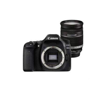 Canon EOS 80D-Body + EF-S 18-200 IS Kit