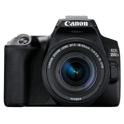 Canon EOS 200D Mark II Black + EF-S 18-55mm f/4-5.6 IS STM