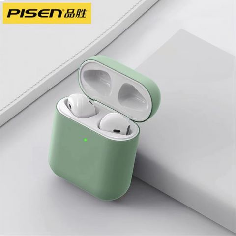 PISEN Airpods Liquid Silicone Protective Case-Mint