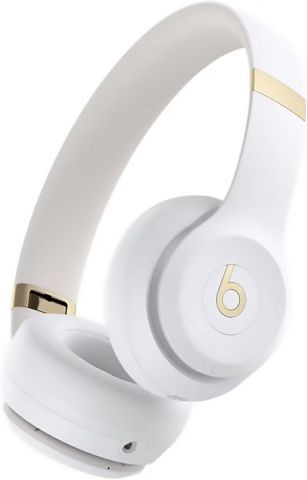 Beats Solo 4 Wireless Headphones-Warm White