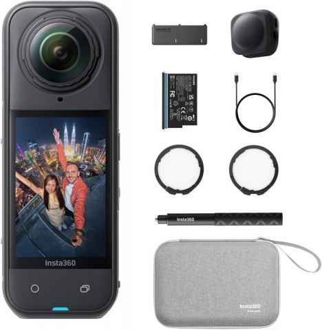 Insta360 X5 8K 360 Action Camera Essentials Bundle
