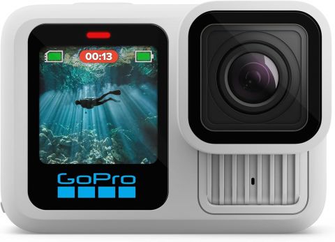 GoPro HERO 13 Black Action Camera Limited Edition Black in Polar White