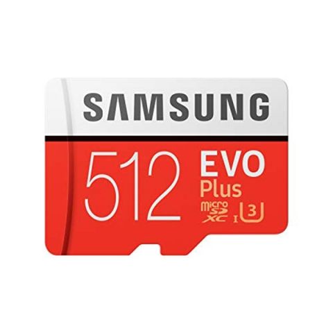 Samsung EVO Plus 512GB Class 10 UHS-I MicroSDXC Card with SD Adapter