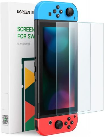 Nintendo Switch OLED UGREEN Anti-Glare Glass Screen Protector(1-Pack)