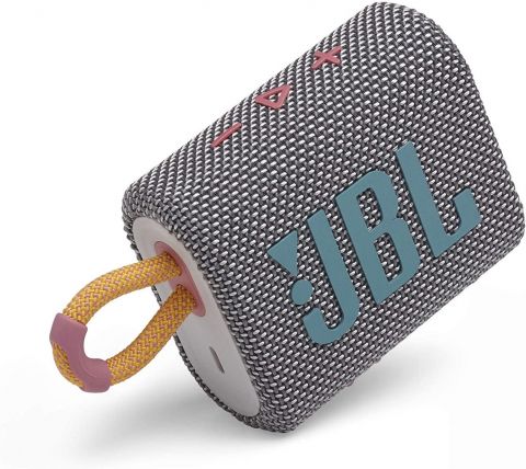 JBL GO 3 Portable Speaker-Grey