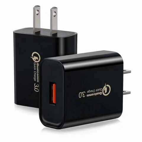 CA-25 18W USB Fast Charger-Black