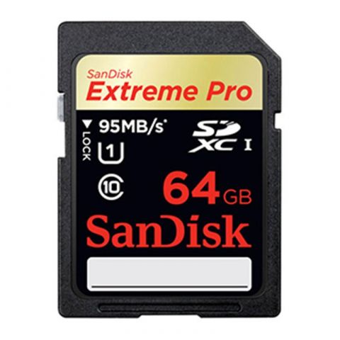 SanDisk Extreme Pro SDXC UHS-I 95MB/s 64GB