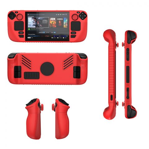 Steam Deck silicone protective sleeve-Red