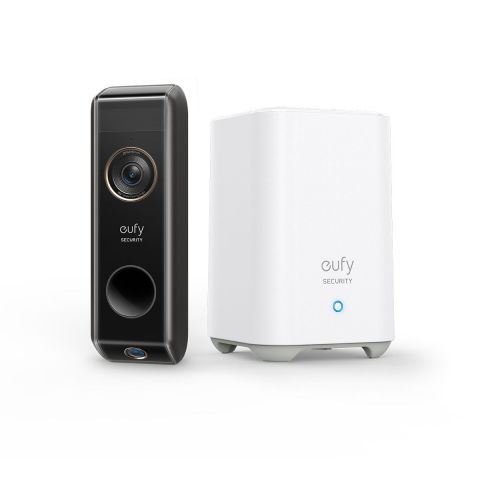 Eufy Dual Camera 2K Doorbell(Battery) with HomeBase 2