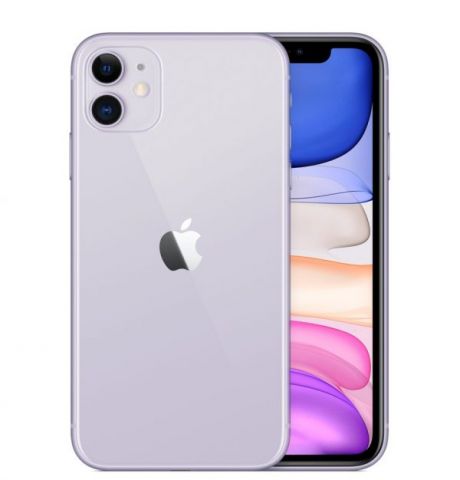 Apple iPhone 11 64GB 100% Battery Very Good Grade-Purple