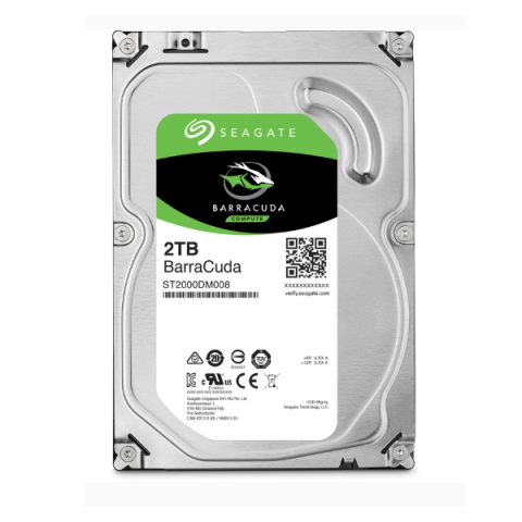 Seagate BarraCuda 2TB 3.5" Internal HDD