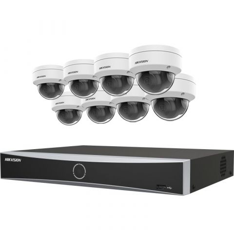 HIKVISION 8-ch NVR DS-7608NXI-K1/8P + DS-2CD1143G0-I 2.8mm*8