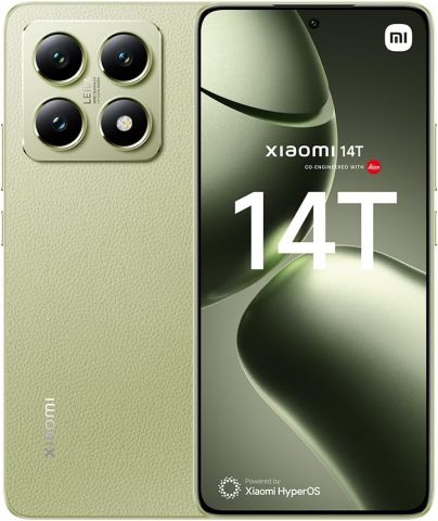XIaomi 14T 5G 12GB RAM  256GB Dual SIM + eSIM Global Version-Green