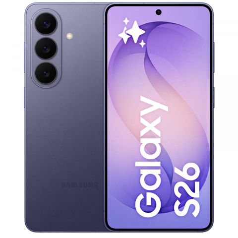 Samsung Galaxy S26 5G 12GB RAM 512GB Nano SIM + eSIM Snapdragon Chipset-Cobalt Violet