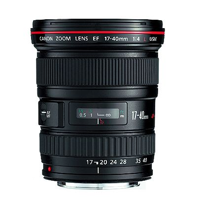 Canon EF 17-40mm f/4L USM Lenses