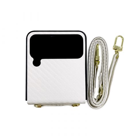 GooseBox Galaxy Z Flip 4 Aramid Case-White