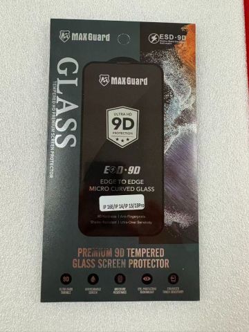 Apple iPhone 13/13 Pro/14 MAX Guard Premium 9D Tempered Glass Screen Protector