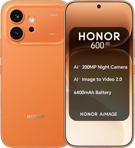 Honor 600 5G 12GB RAM 256GB Dual SIM + eSIM VKJ-NX9-Orange