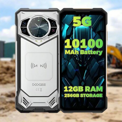 DOOGEE S200 5G 12GB RAM 256GB Dual SIM-Silver