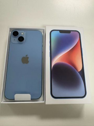 Apple iPhone 14 256GB Blue Premium Condition With 100% Battery