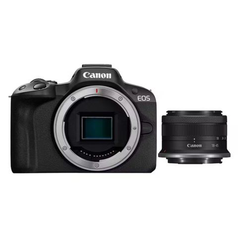 Canon EOS R50 White with f/4.5-6.3 IS STM