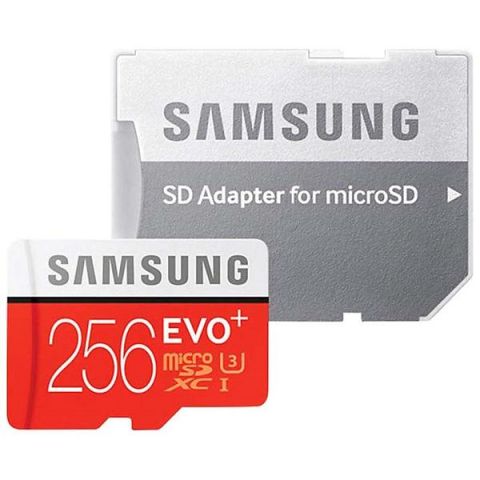 Samsung Evo+ microSDXC Class 10 UHS-I 256GB