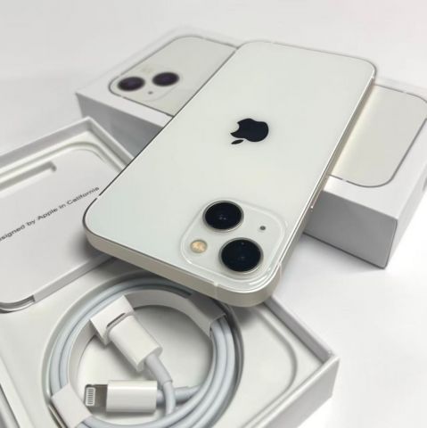 Apple iPhone 13 128GB White Premium Condition With 100% Battery