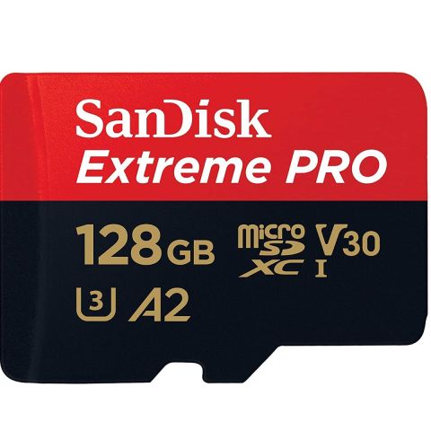 SanDisk Extreme Pro microSDXC Class 10 UHS-I U3 V30 A2 170/90MB/s 128GB