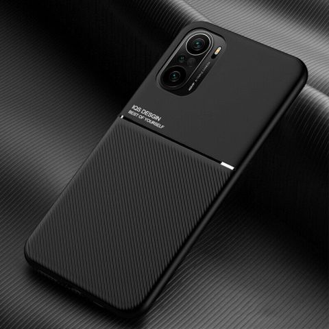 Xiaomi POCO F3 IQS Design Fashion Silicone Case-Black