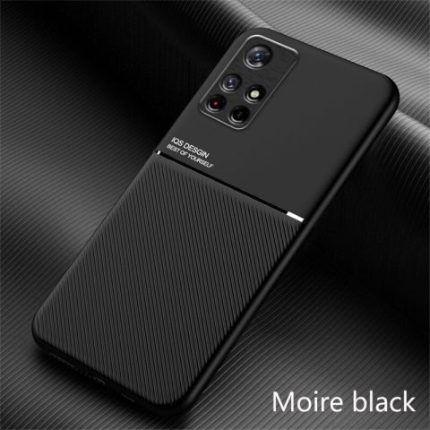 Xiaomi POCO M4 Pro IQS Design Fashion Silicone Case-Black