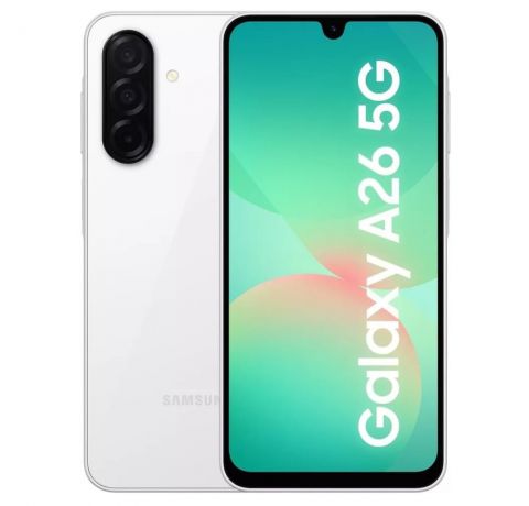 Samsung Galaxy A26 5G 6GB RAM 128GB Dual SIM-White