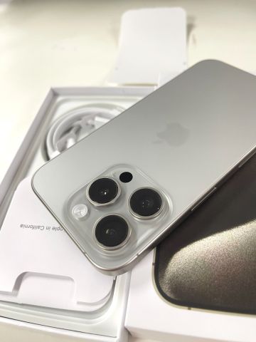 Apple iPhone 15 Pro 256GB Natural Premium Condition With 100% Battery