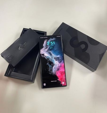 Ex-Demo Samsung Galaxy S22 Ultra 5G 8GB RAM 128GB Snapdragon Chipset-Phantom Black 