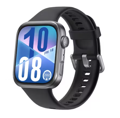 Huawei Watch Fit 4 Smartwatch Fluoroelastomer Strap-Black