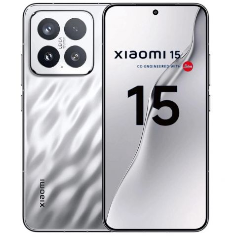 Xiaomi 15 5G Dual SIM + eSIM 12GB RAM 512GB Global Version-Liquid Silver