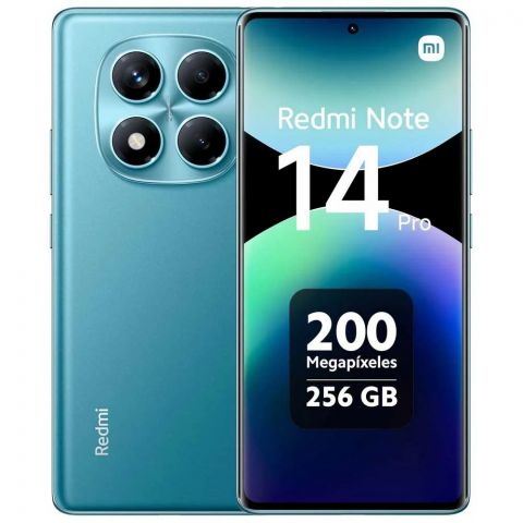 Xiaomi Redmi Note 14 Pro 4G 12GB RAM 512GB Dual SIM Global Version-Ocean Blue