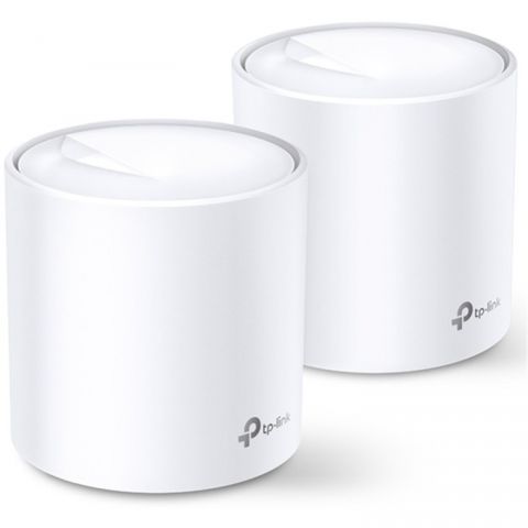 TP-Link Deco X20 Wi-Fi 6 Whole-Home Mesh System - 2 Pack