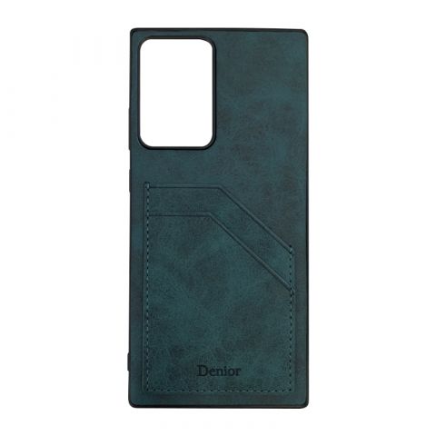 Samsung Note 20 Leather Card Holder Back Cover-Blue