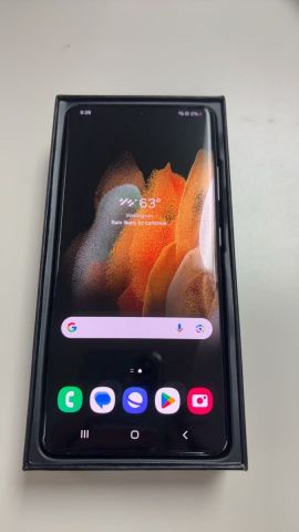 EX-Demo Samsung Galaxy S21 Ultra 5G 12GB RAM 128GB Snapdragon Chipset-Black