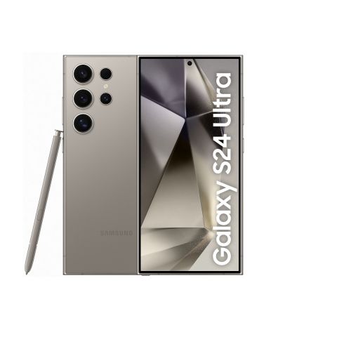 Samsung Galaxy S24 Ultra  5G 12GB RAM 512GB 2 SIMS Titanium Grey-24-Month Warranty