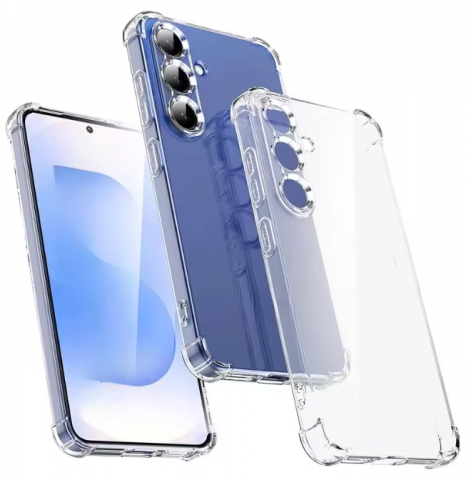 Samsung S25 FE Clear Silicone Protective Case