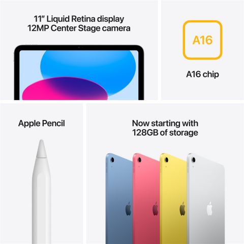Apple iPad 11 A16 Chip (2025) 11-inch WiFi 256GB