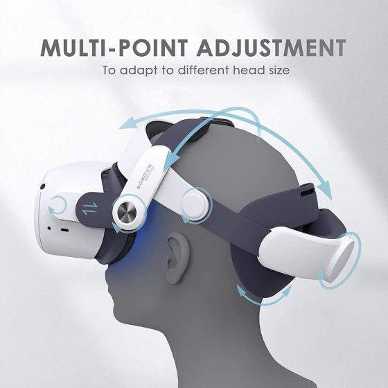 BOBOVR M2 Plus Head Strap for Quest 2