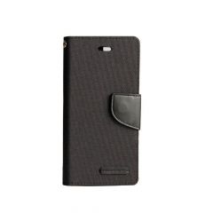 iPhone 16 Pro Canvas Wallet Case Black