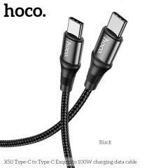 HOCO 100W PD Super Fast Type C to Type C Cable (X50) (2 M)