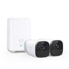 Eufy Cam 2 Pro Wire-Free 2K Security Cam with Home Base Kit - 2 Pack
